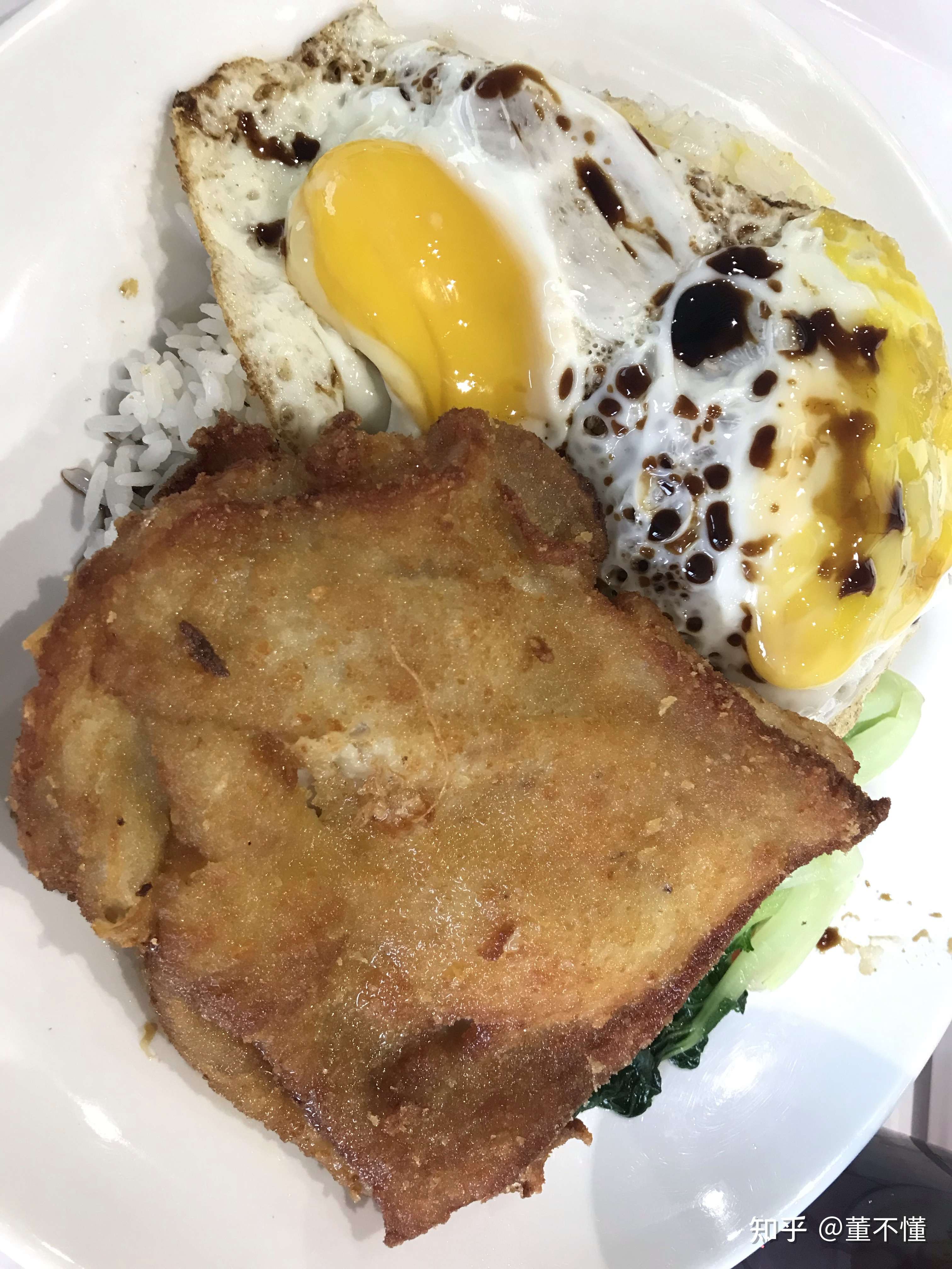 简简单单吃一个45蚊郊区鸡扒煎蛋饭,您吃了吗?