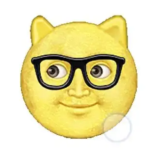 黑脸月亮和黄脸月亮(两个emoji表情)分别是什么意思,有什么区别?