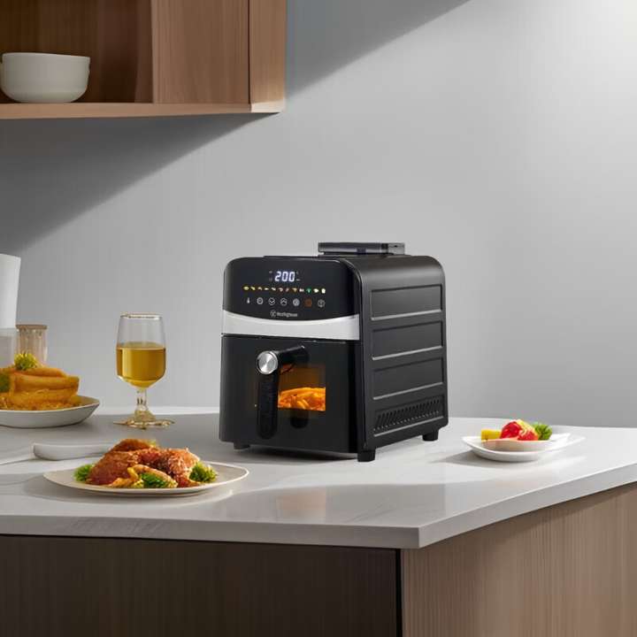 西屋WKZ90H20空气炸锅全景可视窗邂逅嫩烤黑科技，智能互联，重塑烹饪效率