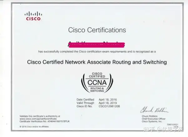 Cisco网络认证