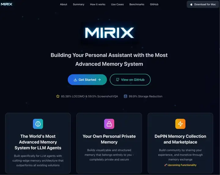 MIRIX重塑AI多模态长期记忆：超Gemini 410%，节省99.9%内存，APP同步上线