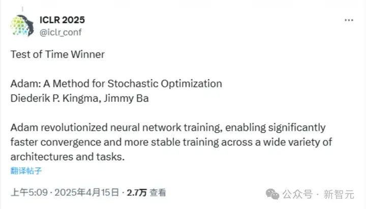 Adam获时间检验奖！清华揭示保辛动力学本质，提出全新RAD优化器