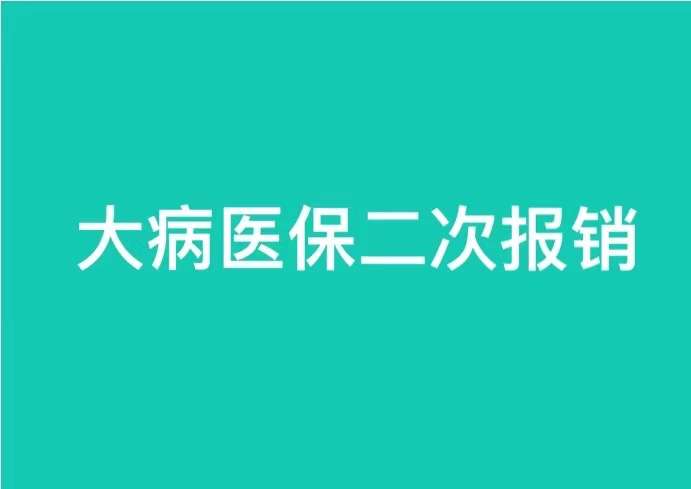 哪些情况可以申请大病医保二次报销