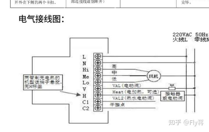 搜了下tm50的接线,没有空调地暖二合一功能,现在特灵室内机温控器用的