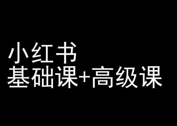 图片[1]-小红书电商运营课-基础课+高级课-暗冰资源网