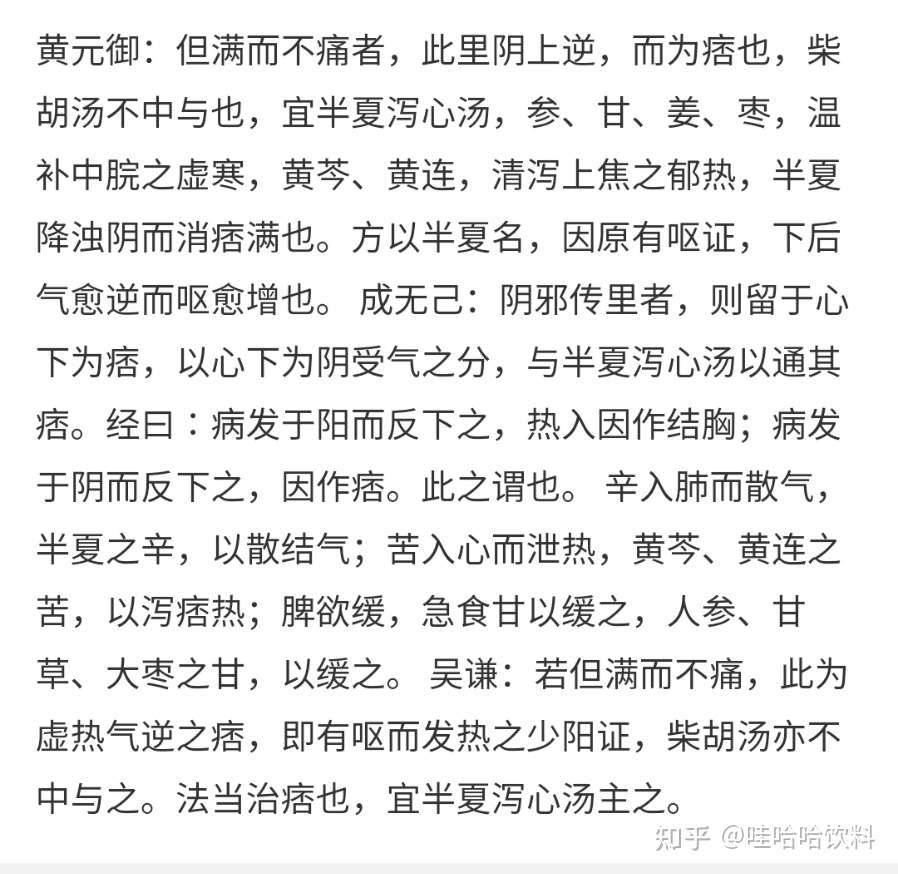 每日一方半夏泻心汤