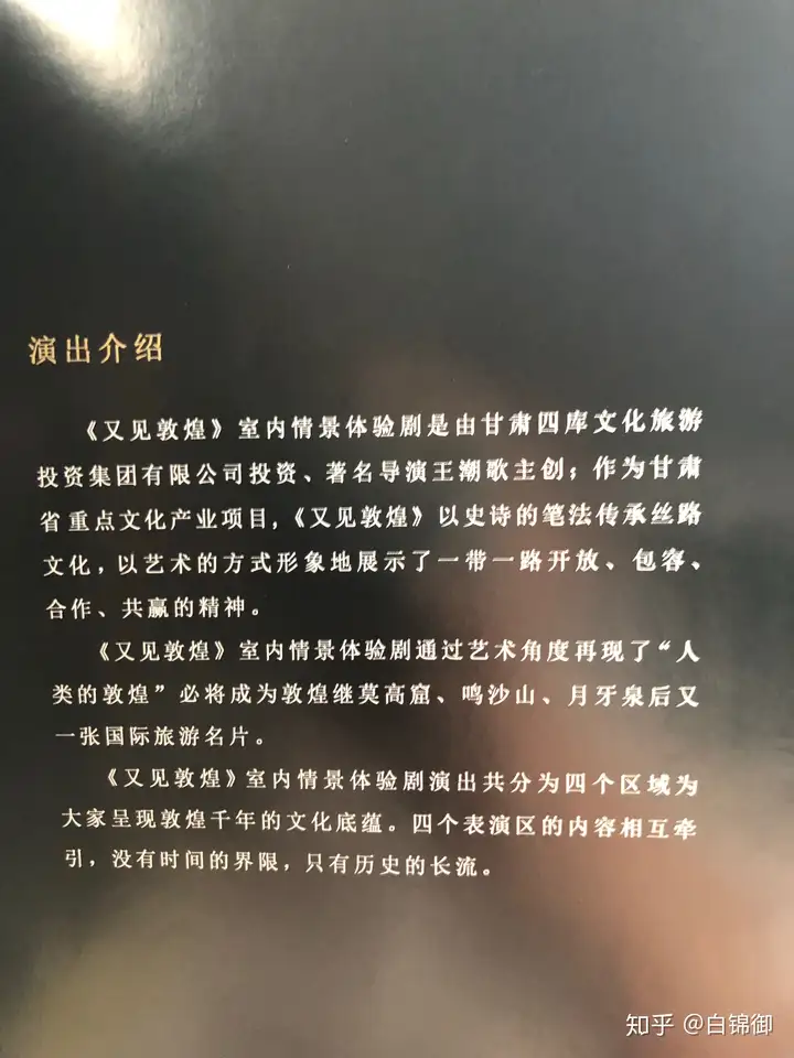 如何评价王潮歌的《又见敦煌》？