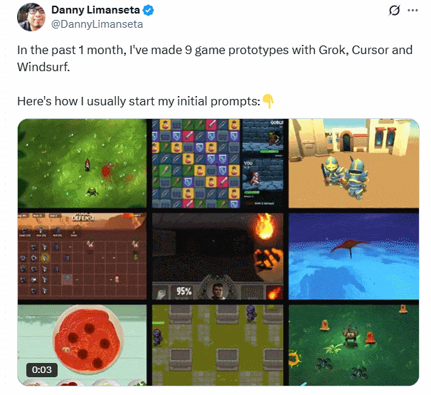 4小时做出一款FPS，蔡浩宇的预言要成真了？