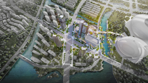 杭州未来科技城新万人摇华润绿汀路tod起步价400万就可以上车