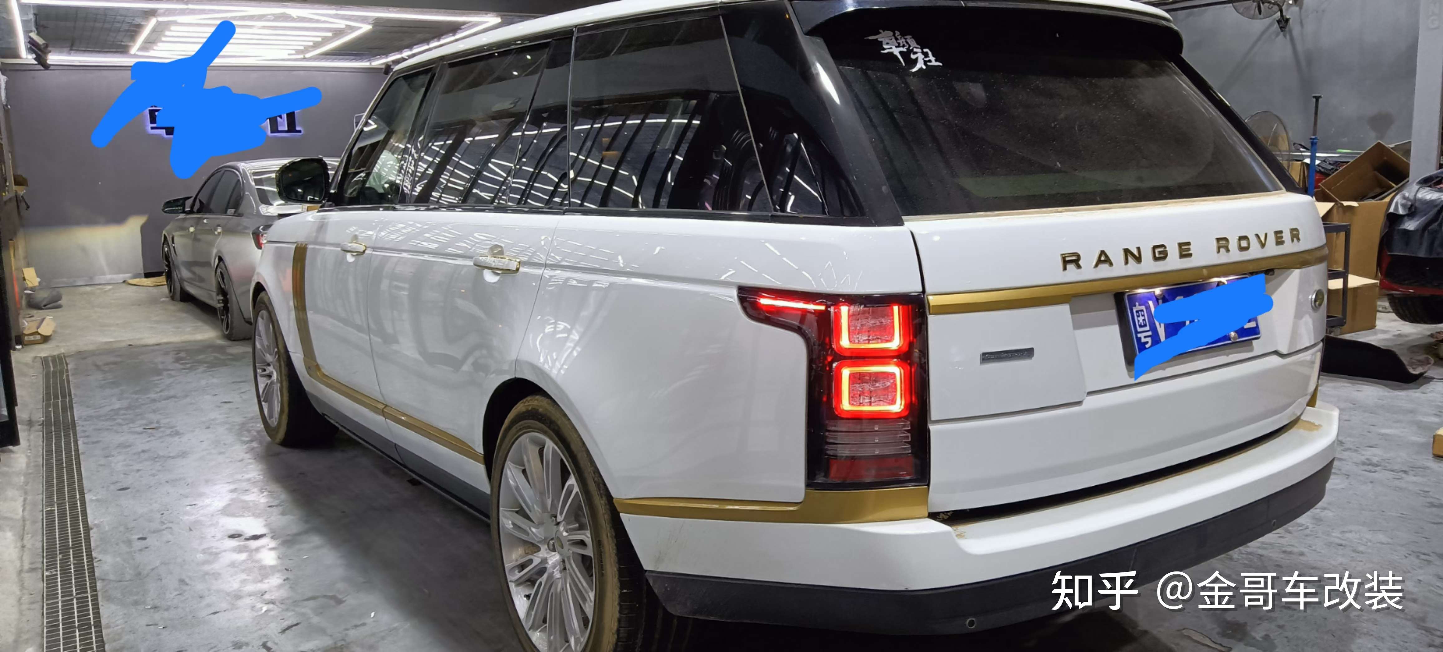 金哥车改装 的想法: 揽胜行政土豪金套件 土豪人生从此开始 - 知乎