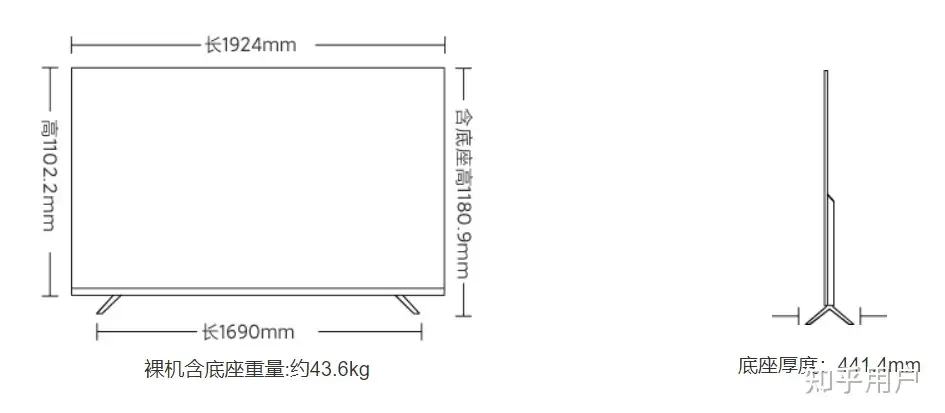 86寸电视挂多高合适? - 知乎用户的回答- 知乎