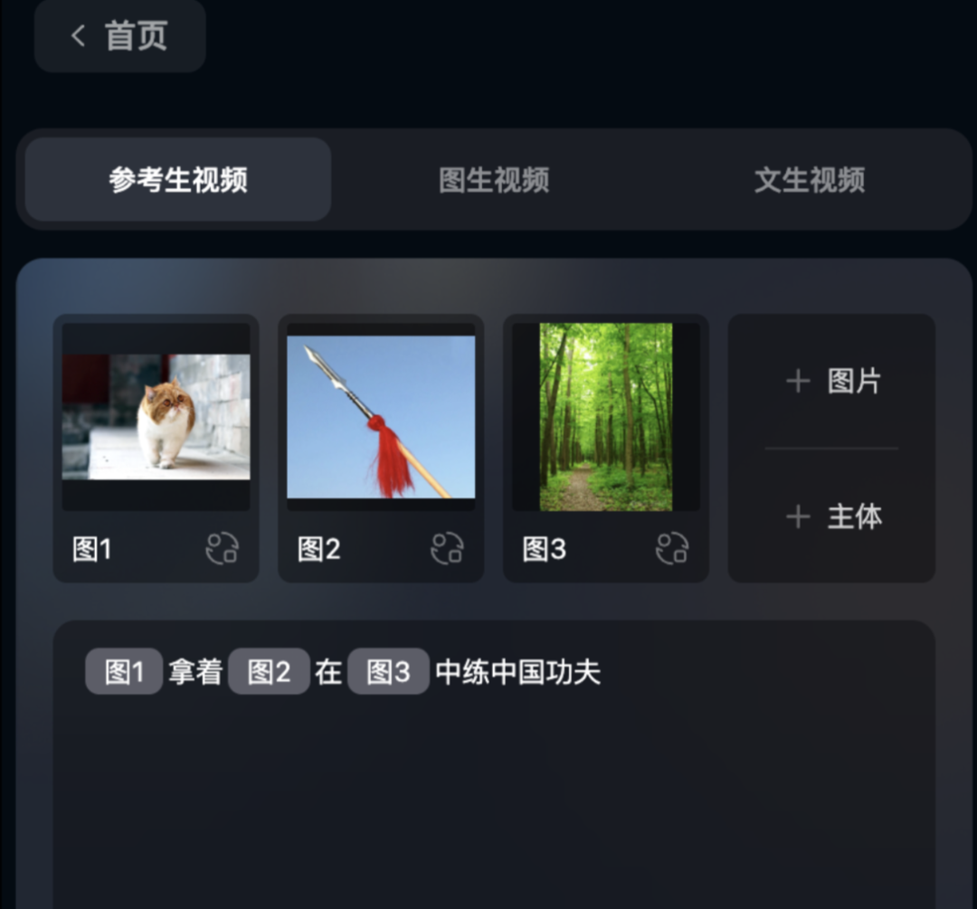 实测Vidu Q1参考生功能，看到诸葛亮丘吉尔拿破仑在长城拍照留念