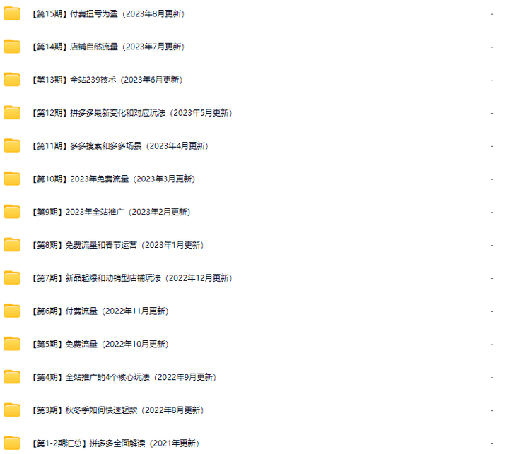 图片[5]-白凤电商学院·拼多多日销千单训练营2025年6月更新(价值4999元)_-每日必学网