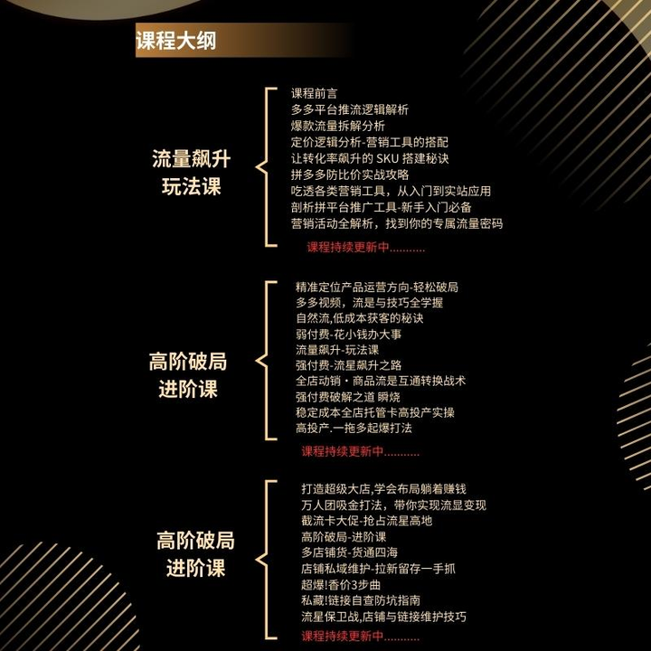 图片[2]-大炮电商-拼多多全阶实战课程2025年5月_-就爱副业网