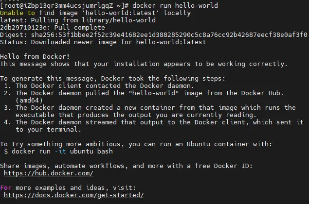 Docker入门教程(非常详细)从零基础入门到精通,看完这一篇就够了插图4 Docker入门教程(非常详细)从零基础入门到精通,看完这一篇就够了插图4