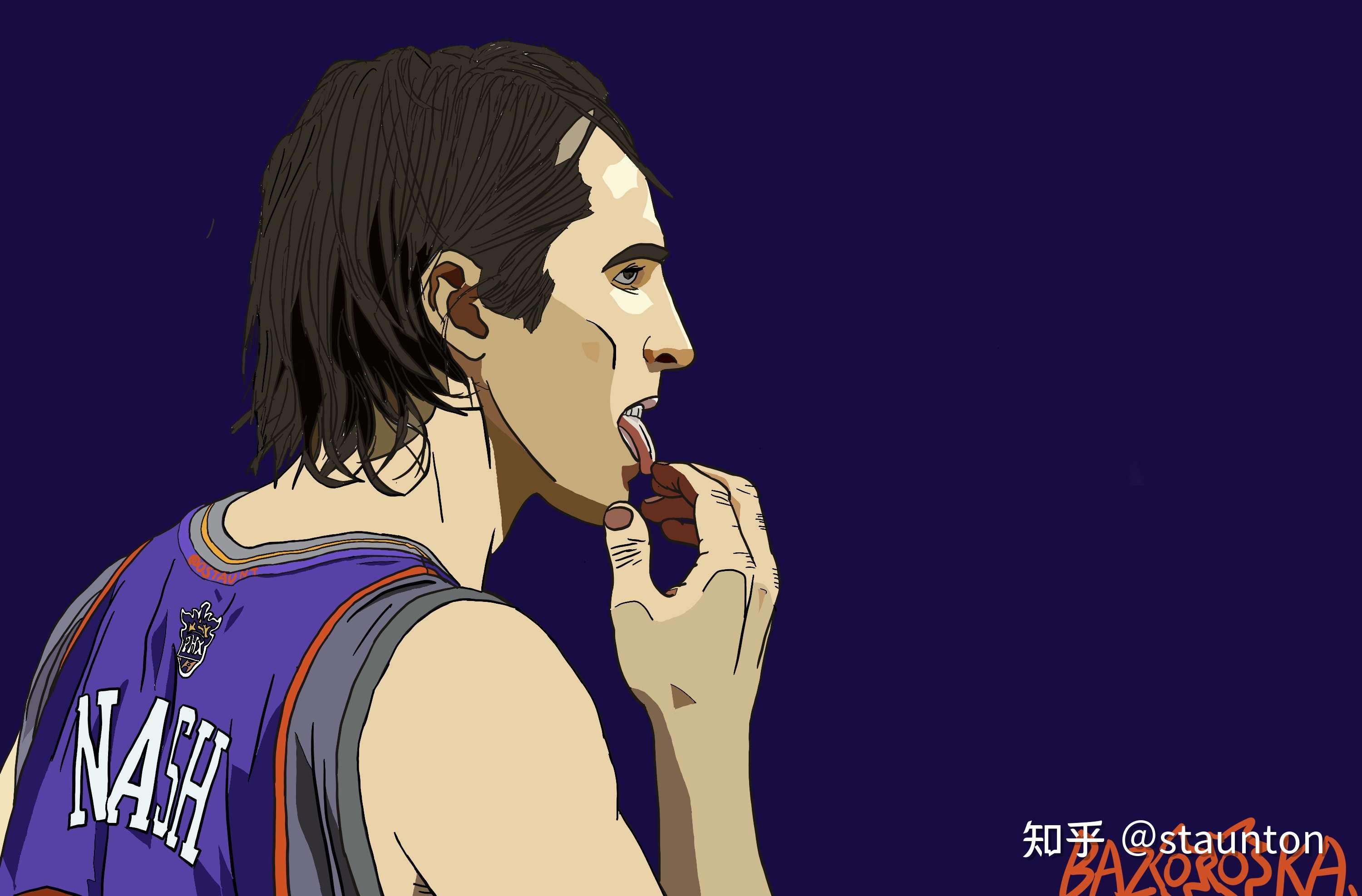 staunton 的想法: 画个老炮儿史蒂夫纳什 - 知乎