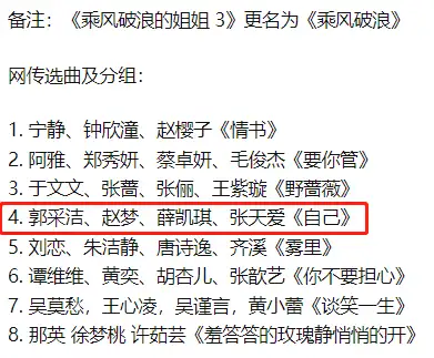 综艺《乘风破浪的姐姐 3 》有哪些精彩看点？(有乘风破浪的姐姐第三季吗)