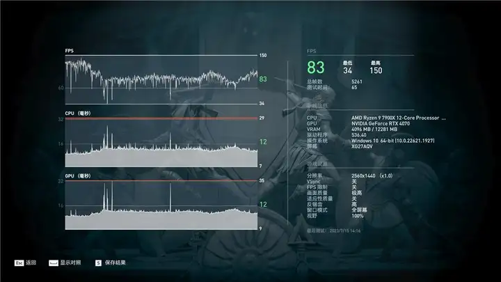 影驰显卡怎么样（影驰RTX4070游戏性能评测）