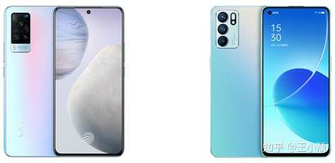 款手机的配置对比 性能方面 oppo reno6的处理器是联科发天玑900,vivo