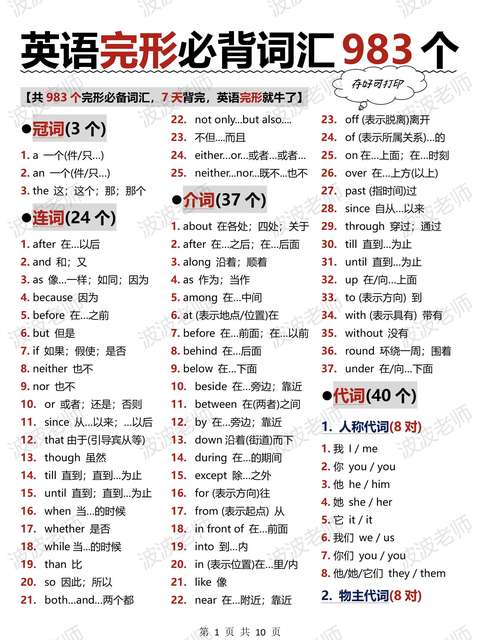 英语词汇 知乎