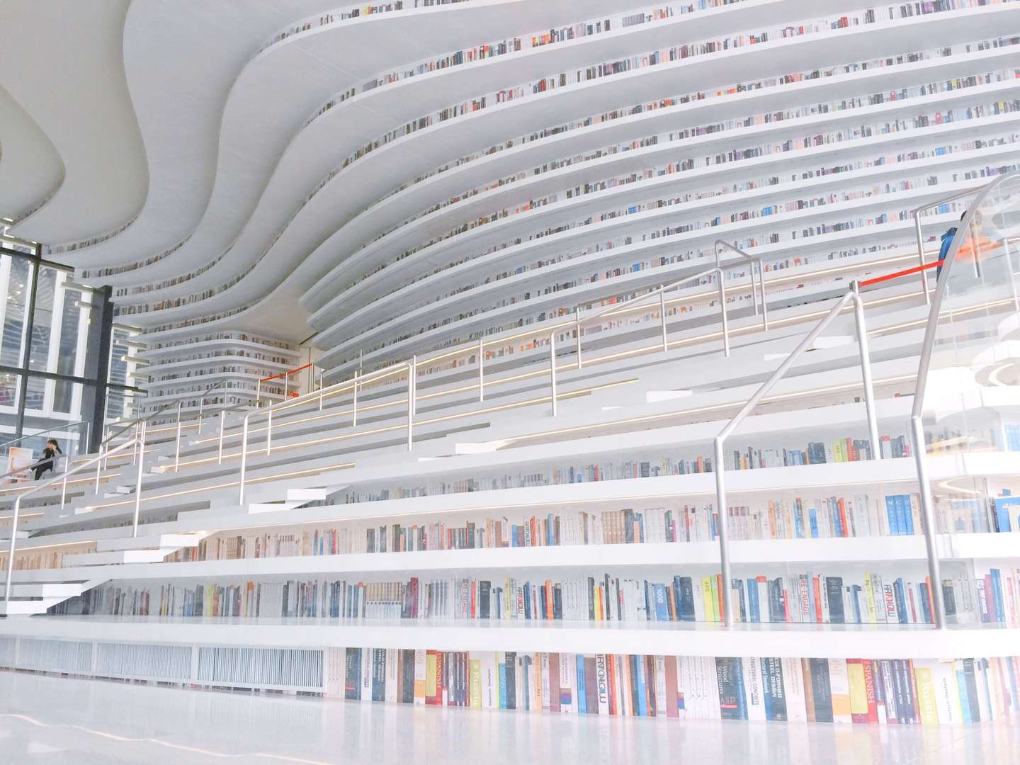 我大塘沽的网红图书馆,美呆了