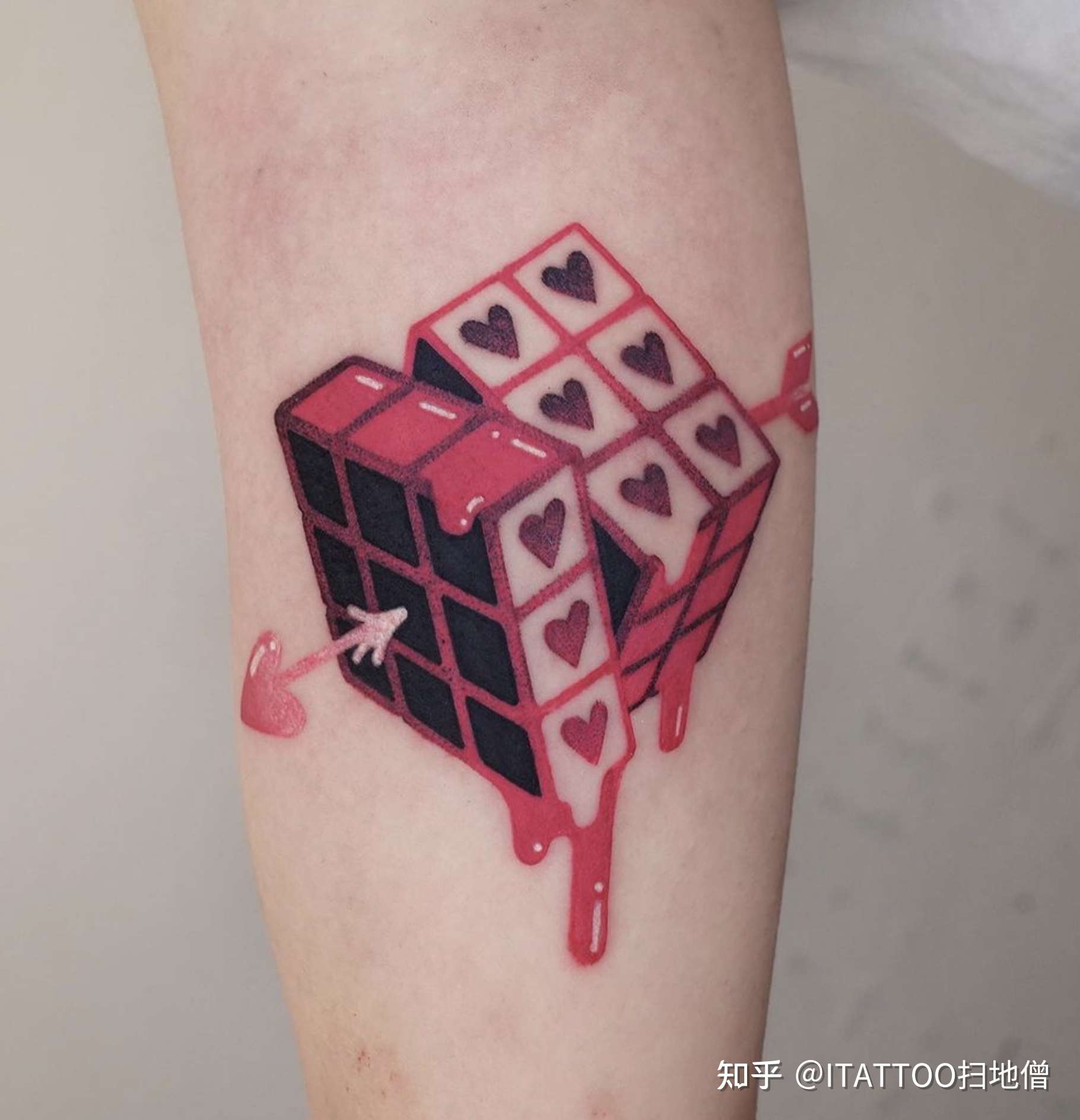 itattoo掃地僧 的想法: 粉紅暴徒 | bb_rung #紋身圖案# #紋身分