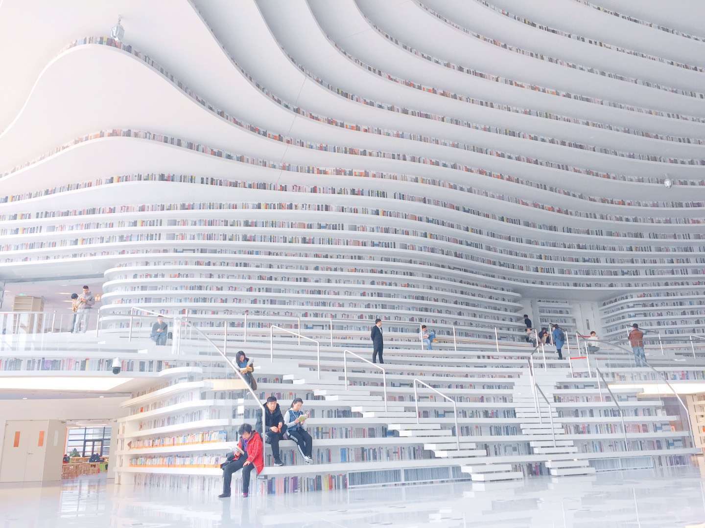 我大塘沽的网红图书馆,美呆了