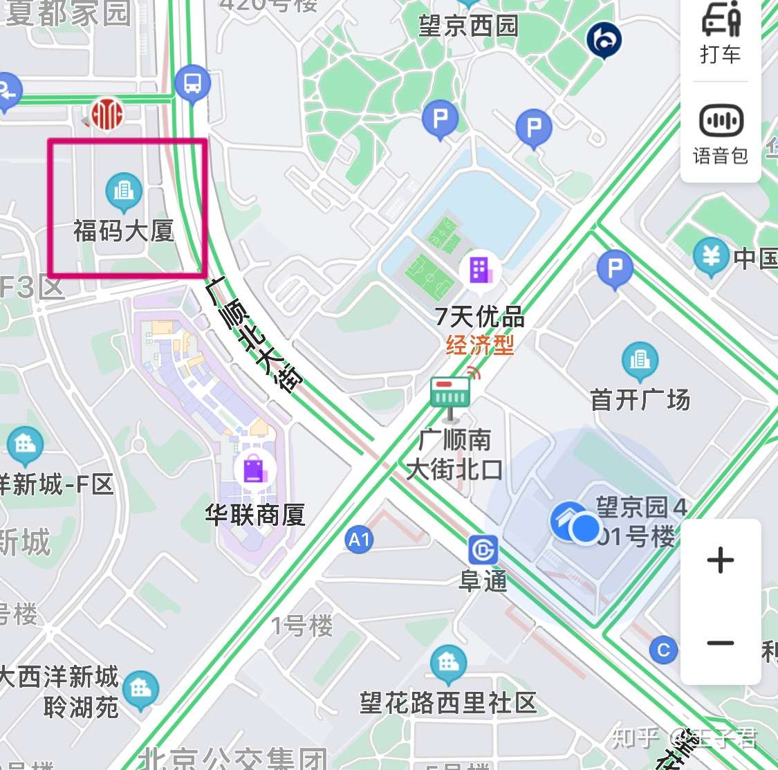 北京福码大厦地图图片