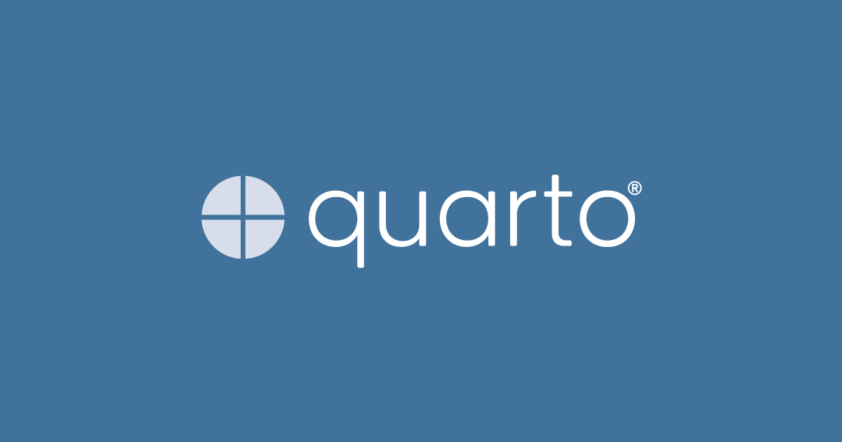 Quarto: 一个开源的科技出版系统