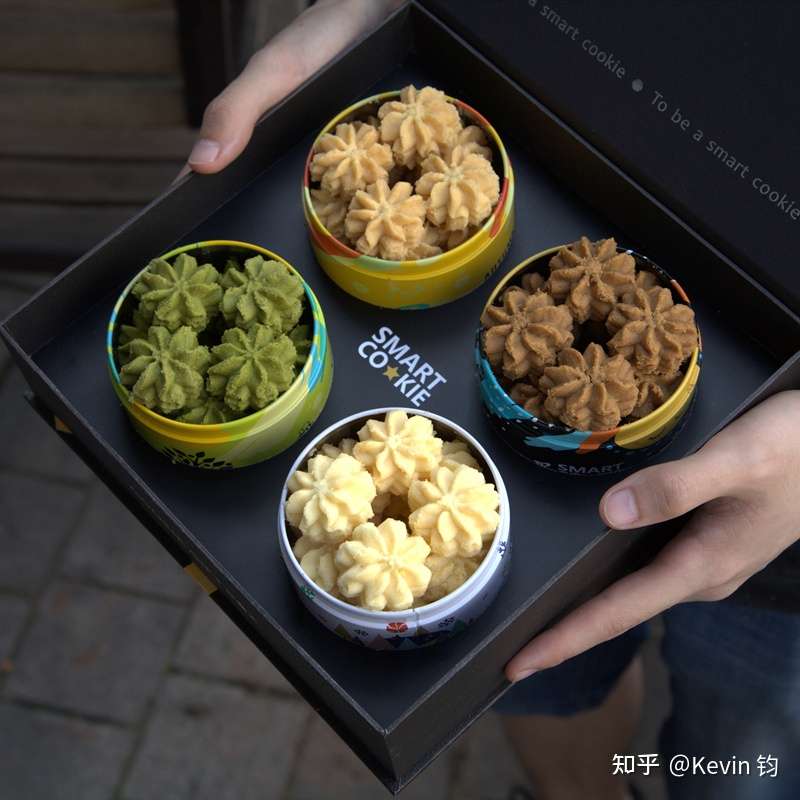 可弗小花曲奇饼干礼盒