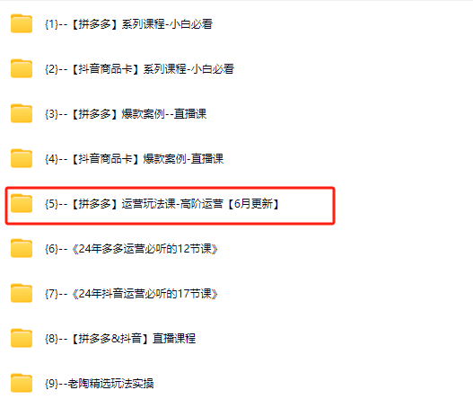 图片[5]-老陶电商拼多多线上SVIP25年6月更新(价值1780元)_-吾爱副业网