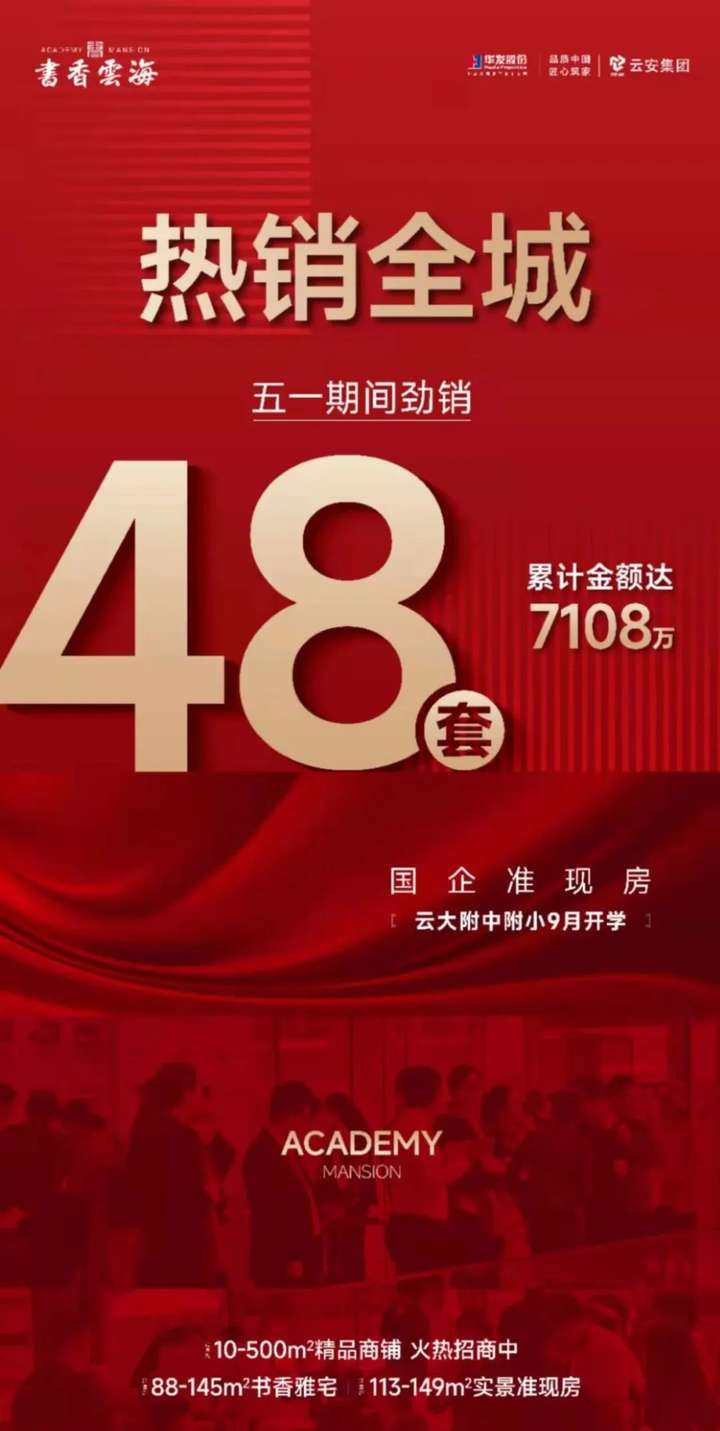 昆明五一新房楼盘销量怎么样?书香云海、万科城……-昆明楼盘网