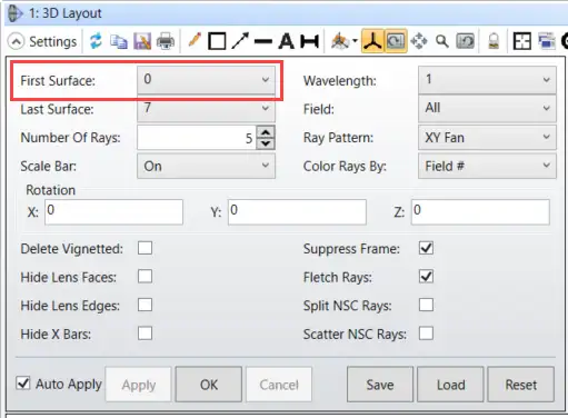 Ansys Zemax丨如何反转一个光学系统的图15