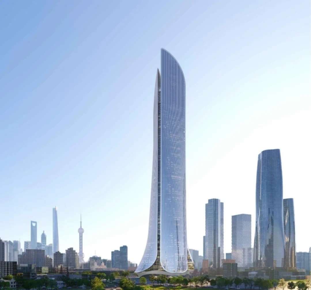 生而为人 的想法: 上海浦西第一高楼最新效果图它来了! 