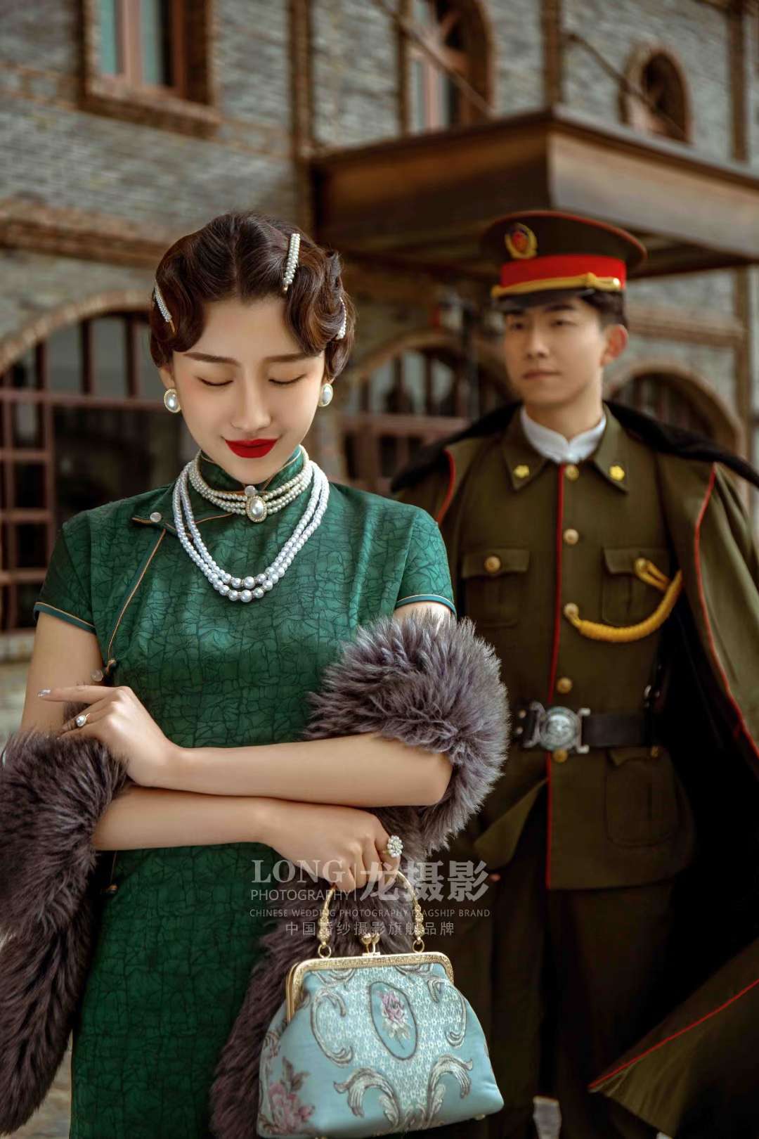 龙摄影丽丽 的想法: 救命6015 这个军阀太太婚纱照真的太上头