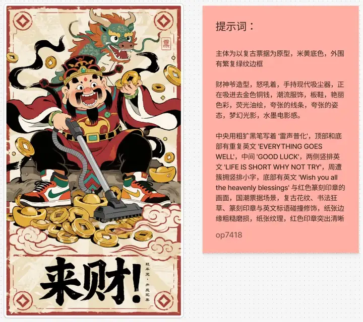 藏师傅教你做即将爆火的AI玄学祈福壁纸，不止提示词还有创作思路