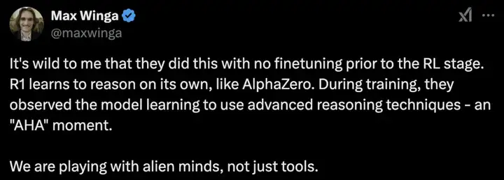 DeepSeek开源o1击毙OpenAI，强化学习惊现「啊哈」时刻！网友：AGI来了