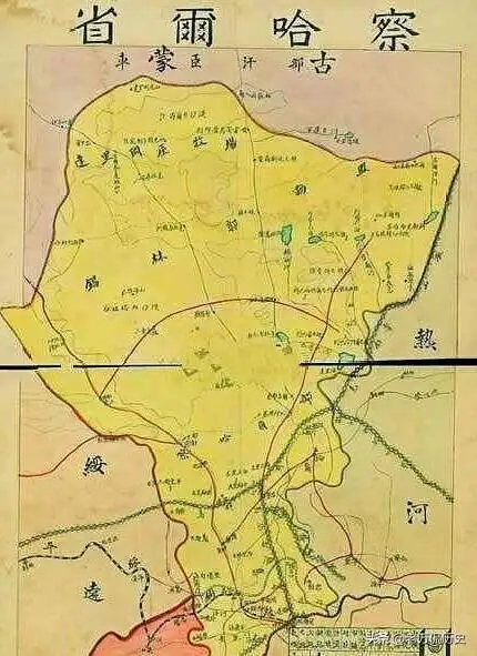 塞北四省是哪几个（民国塞北四省地图）