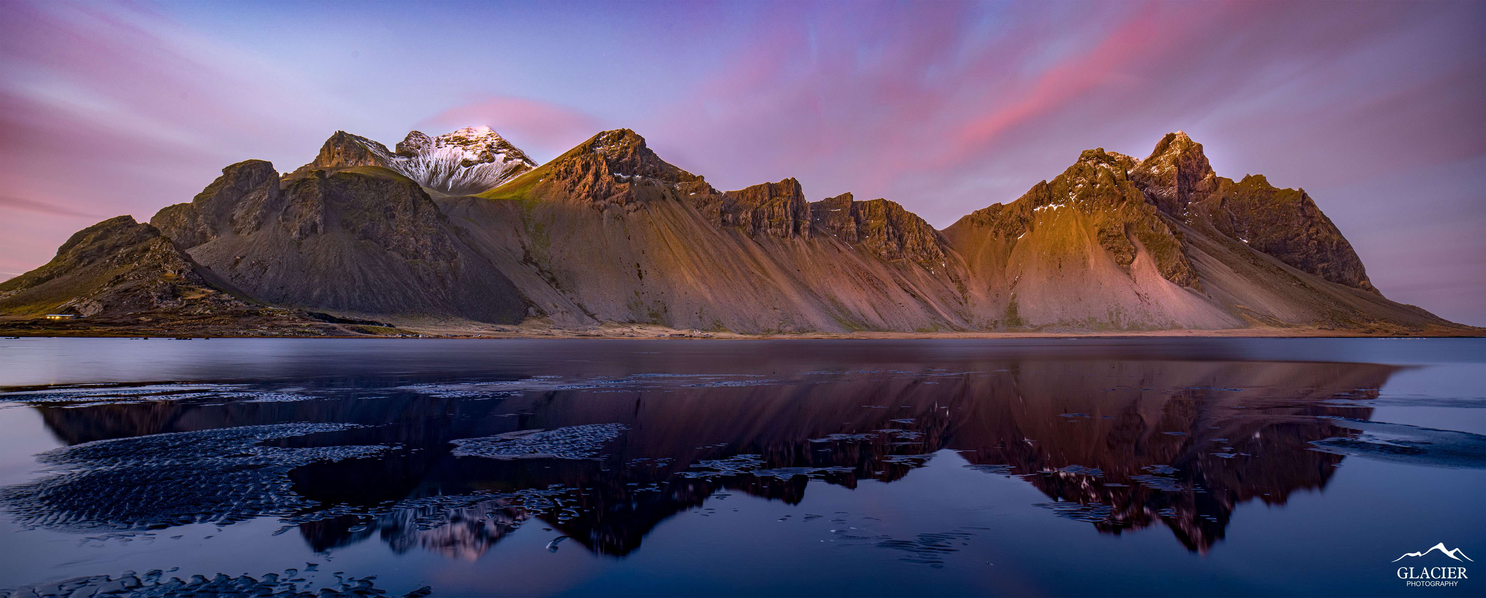 冰河glacier 的想法: 今天晚上讲课讲到全景接片,又把这张在冰