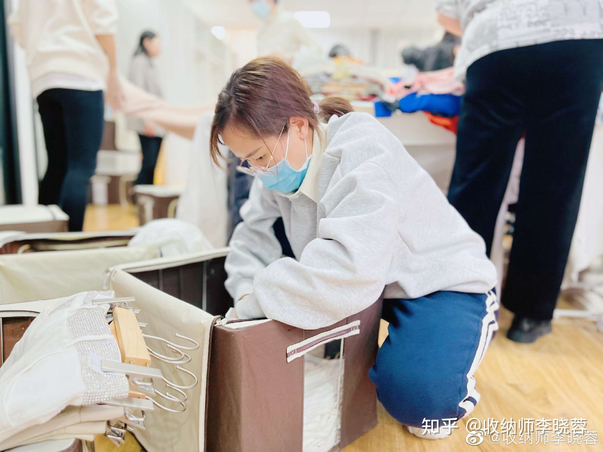 11月16日整理收纳师的实操演练课我们每一个学员都会有上手的机会100