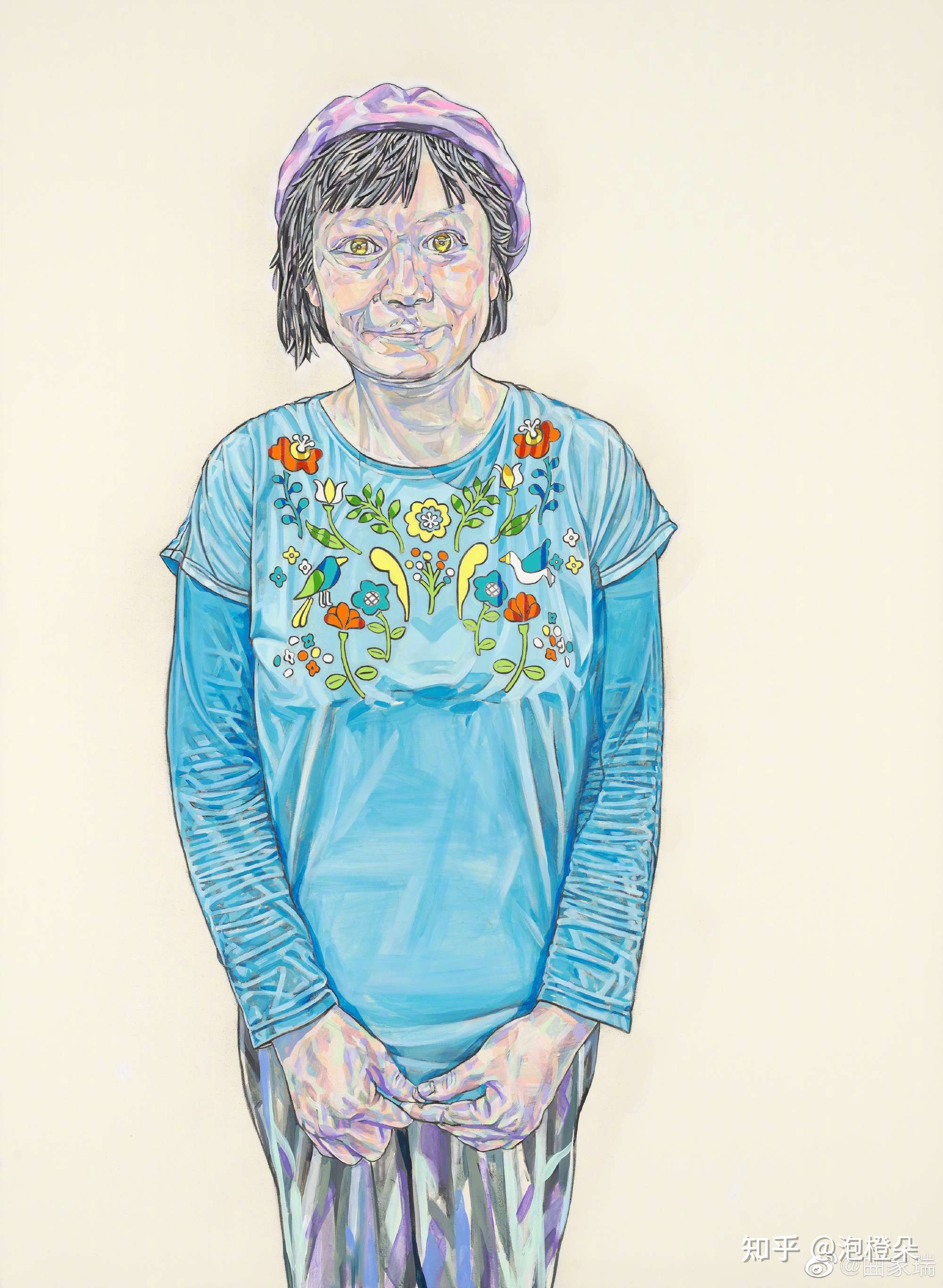 泡橙朵 的想法: 很喜欢曲家瑞,他的作品色彩分明,色块融… - 知乎