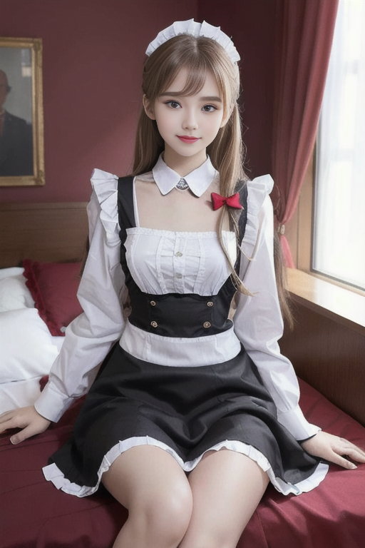 自律才能自由 的想法: 女仆装 | #ai绘画# #chatgpt# #职人解压