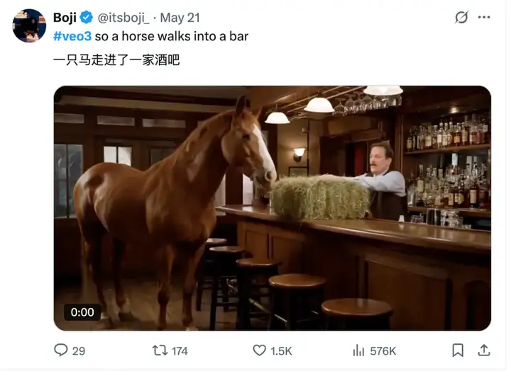 让整个X玩疯了的Veo3，到底怎么样？【附测试提示词】