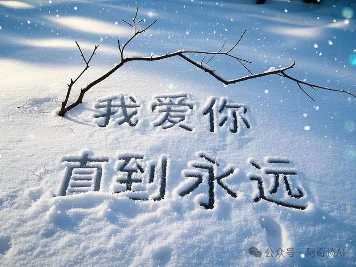 雪地表白太老套？零成本AI祝福，花式浪漫秒杀朋友圈-就爱副业网