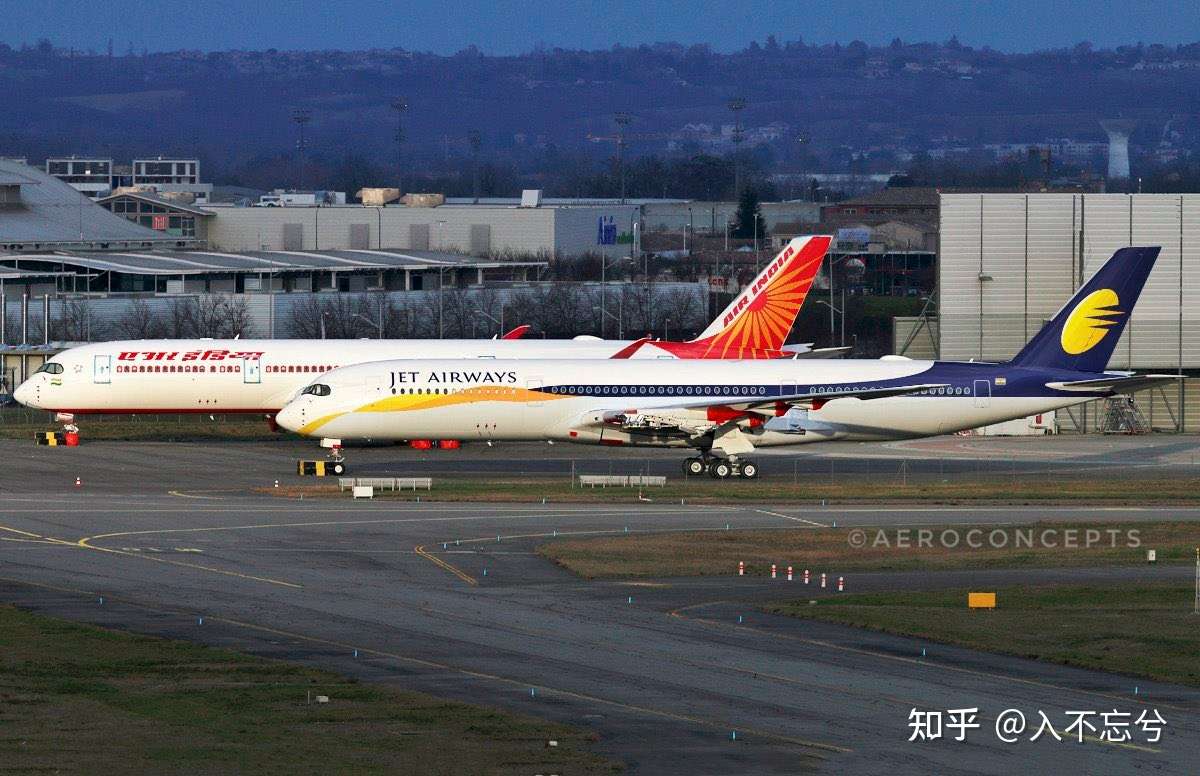 入不忘兮 的想法: #航空美图# 两家印度航司的a350,自古红… - 知乎