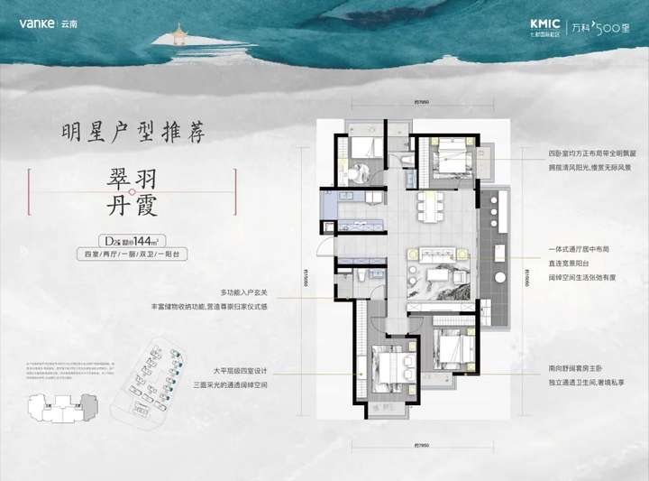 逐光而来,万科500里光年系样板间实景开放,欢迎品鉴-昆明楼盘网