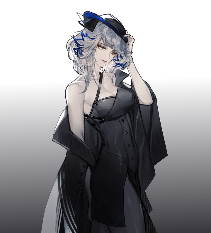 玩明日方舟的时候,最喜欢的几个干员都是skade劳斯画的!