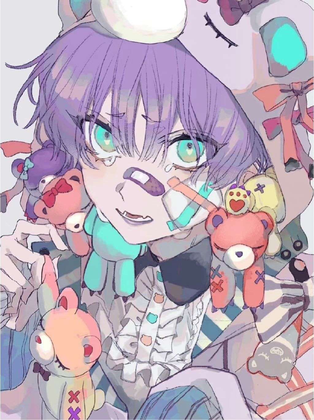 肥皂君 的想法: 【画师推荐】画师:kuroume_1024 要素过… - 知乎