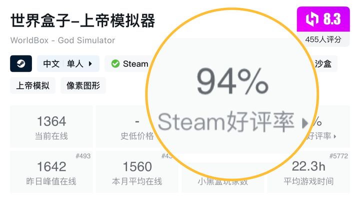 【电脑+手机】高自由像素沙盒模拟，Steam好评率94%《世界盒子上帝模拟器》附电脑春秋模组 v1.6 最新版 中文 下载-山海之花 - 宝藏星球屋