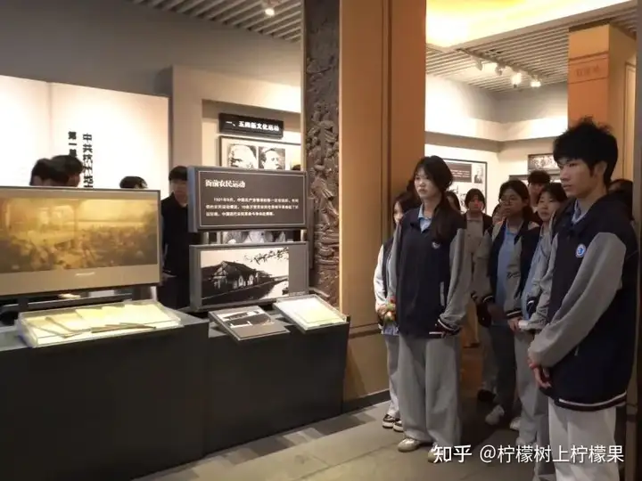 【红色校园】追寻红色足迹 汲取奋进力量 | 我校组织学生干部赴杭州党史馆开展研学!(图8)